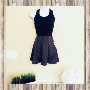 Forever 21 A-Line Mini Grey Skirt w/ Waist Band